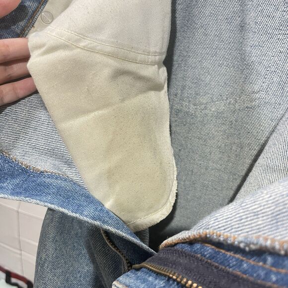 Vtg Levis 540 Denim Jeans Men Size 40x32 Made in USA Blue Distressed Brown Tag - Picture 15 of 15